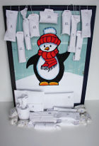 Skriv ut pingviner fr julkalendern