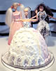 Baka en Barbie tårta till prinsess kalas